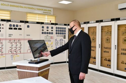 İlham Əliyev “Azərenerji”nin “Əhmədli” yarımstansiyasının açılışında iştirak edib - YENİLƏNİB+FOTO