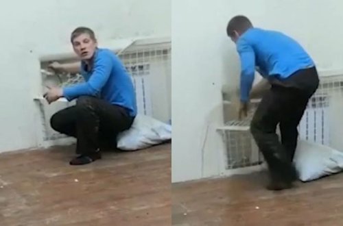 Polis idarəsində qaynar suda diri-diri bişən futbolçunun görüntüləri yayılıb – VİDEO