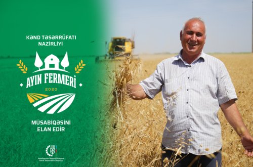 Kənd Təsərrüfatı Nazirliyi “Ayın Fermeri” müsabiqəsini elan edir