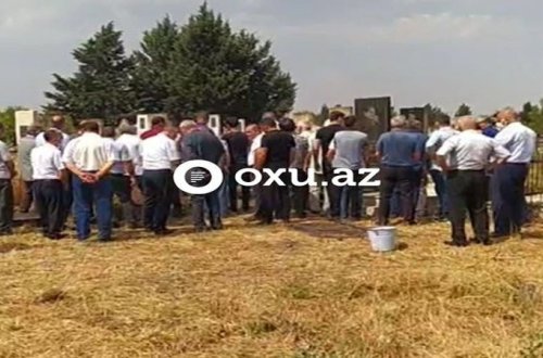 Koronavirusdan vəfat edən Xalq artistinin dəfn görüntüləri yayıldı (VİDEO)