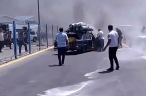 SON DƏQİQƏ: Bakıda məşhur bazarda yanğın başlayıb — VİDEO