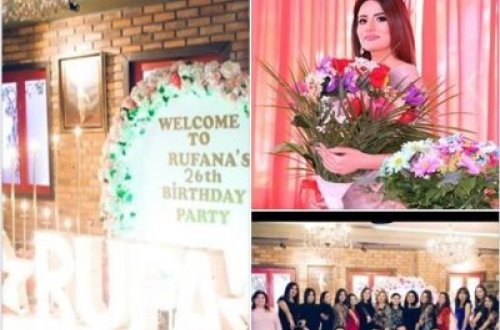 Rektorun xanım köməkçisinə dəbdəbəli “AD GÜNLƏRİ” etdiyi üzə çıxdı