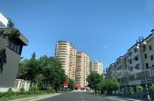 Sərt karantin günündə Bakı - FOTOSESSİYA