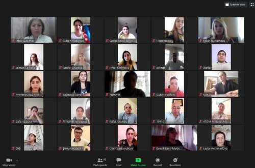 Ağstafa Regional Mədəniyyət İdarəsi  15 iyun-Milli Qurtuluş günü münasibətilə videokonfrans keçirdi