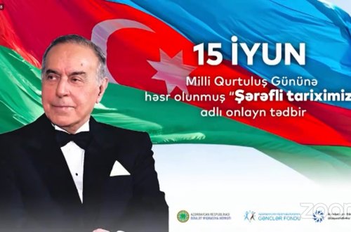 “Şərəfli tariximiz” adlı onlayn tədbir keçirilib