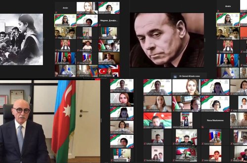 Xaricdə yaşayan azərbaycanlı uşaq və gənclərin iştirakı ilə onlayn beynəlxalq dəyirmi masa keçirilib