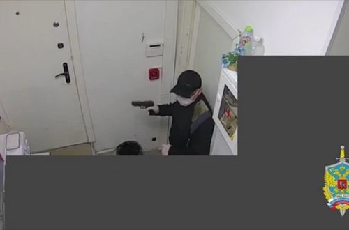 Banka silahla basqın edən şəxs əliboş qayıtdı - VİDEO