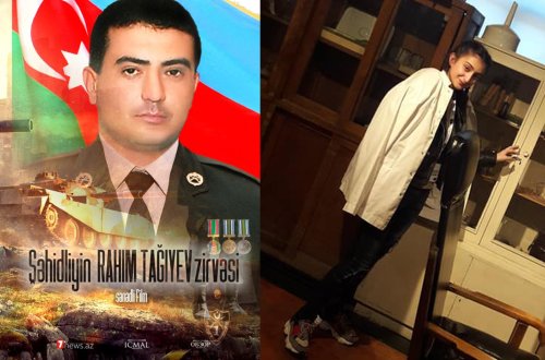 Aprel şəhidi Rahim Tağıyevin qızı məzun oldu, bu gün imtahan verir: 
