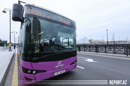 DYP: Avtobus sərnişinlərinin yalnız 30-40 faizi maskadan istifadə edir