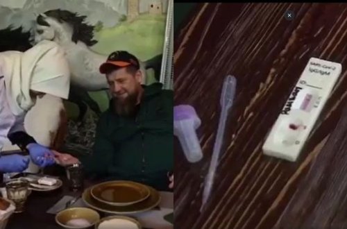 Kadırov koronavirusa yoluxmadığını sübut etdi - VİDEO