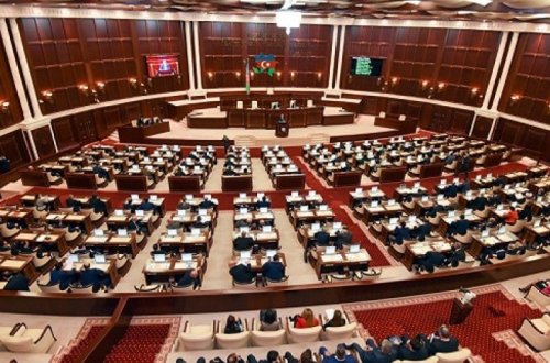 Завтра пройдет пленарное заседание внеочередной сессии Милли меджлиса
