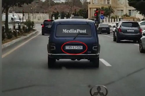 Bakıda rəisi öldürən sürücünün nömrəsi “Niva”da görüntüləndi — VİDEO