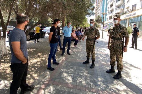 Sumqayıtda karantin qaydalarını pozan doqquz nəfər həbs edildi - RƏSMİ