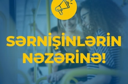 BNA tibbi maskadan istifadə etməyən sərnişinlərə xəbərdarlıq edib