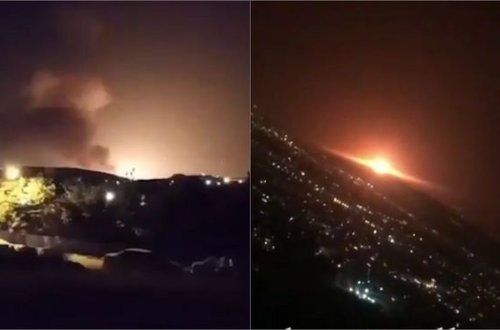 İranda nüvə obyekti ərazisində güclü partlayış - VİDEO