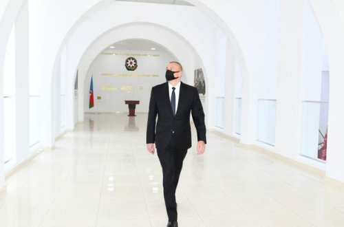 Президент Ильхам Алиев на открытии Музея государственных символов в Мингячевире - ОБНОВЛЕНО + ФОТО