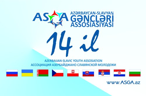 Azərbaycan-Slavyan Gəncləri Assosiasiyasının 14 yaşı tamam oldu - FOTOLAR