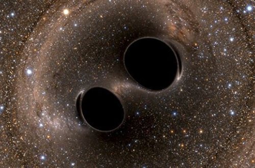 Астрономы впервые увидели столкновение черных дыр