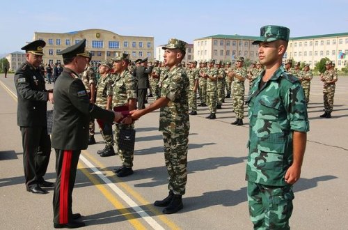 В войсках Нахчыванского гарнизона завершены курсы спецподготовки - ВИДЕО