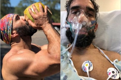 Koronavirusa yoluxan idmançı müalicədən sonra güzgüdə özünü tanımadı - FOTO/VİDEO