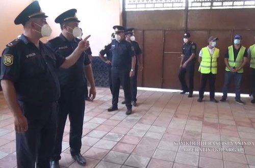 Şəmkirdə karantin qaydalarını pozaraq təşkil edilən yas mərasimi yarımçıq dayandırıldı - VİDEO