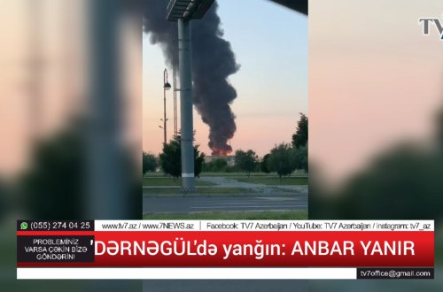 SON DƏQİQƏ: Bakıda dəhşətli yanğın başladı: DƏRNƏGÜLDƏ - ÖZƏL VİDEO