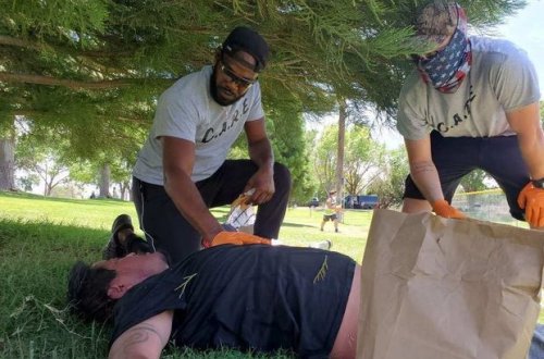 UFC döyüşçüsü tanımadığı şəxsi ölümdən xilas etdi - FOTO