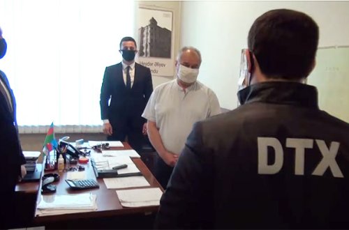 DTX-nin Xarici İşlər Nazirliyində keçirdiyi əməliyyatın VİDEOSU