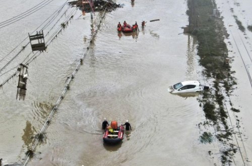 Yaponiyada leysan yağışlar nəticəsində həlak olanların sayı 42 nəfərə çatıb - FOTO