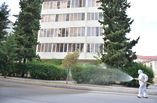 Şamaxıda koronavirus (COVID-19) pandemiyası əleyhinə tədbirlər gücləndirilib - FOTOLAR