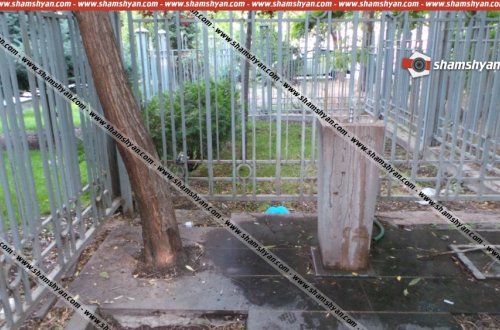 Erməni terrorçusunun adını daşıyan park ictimai ayaqyoluna çevrilib