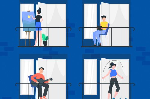 Könüllülər virtual çağırışa qoşulur