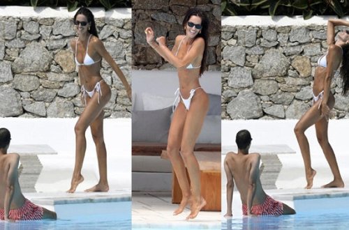 Məşhur model nişanlısı üçün bikinidə cazibədar RƏQS ETDİ — FOTO