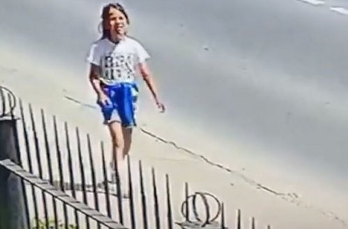 Təcavüzə uğrayan və öldürülən səkkiz yaşlı qızın son görüntüləri - VİDEO