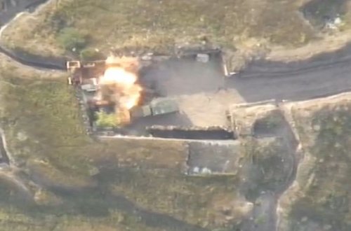 Подразделения ВС Азербайджана нанесли удар по опорному пункту врага - ВИДЕО