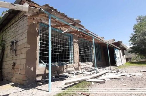 Düşmən Tovuzda mülki şəxsi süfrə arxasında öldürüb - FOTO/VİDEO