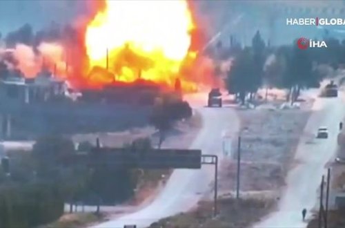 Suriyada Rusiya və Türkiyə hərbçilərinə hücum edilib: Yaralılar var - VİDEO