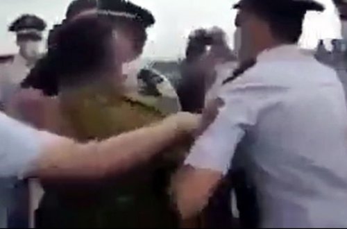 Ermənistan polisi Azərbaycan sərhədindən qaçan fərariləri saxlayır - VİDEO