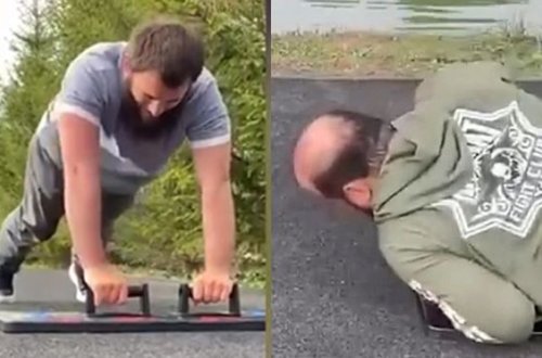 Kadırov məmurlara “jim” etdirdi - VİDEO