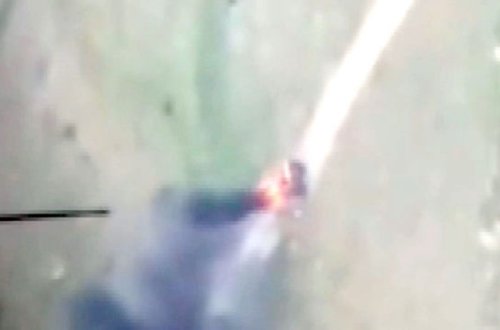 Düşmənin hərbi nəqliyyat vasitəsi bölmələrimizin sərrast atışı ilə məhv edildi - VİDEO