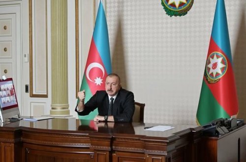 İlham Əliyev: “Görülmüş operativ tədbirlər nəticəsində Ermənistan ordusu layiqli cavabını aldı”