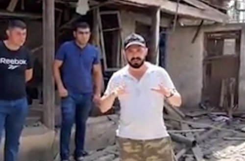 Как ВС Армении обстреливают мирное население - ВИДЕО