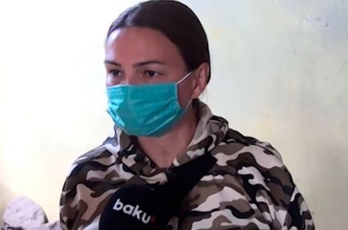 Deputat Dondar Quşçuda erməni mərmisi düşən evdə - VİDEO