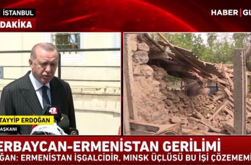 Ərdoğan: “Qardaş Azərbaycana sonuna qədər öz dəstəyimizi verəcəyik” - VİDEO