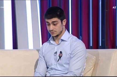 Şəhid polkovnikin oğlu atasının arzularından danışdı - VİDEO