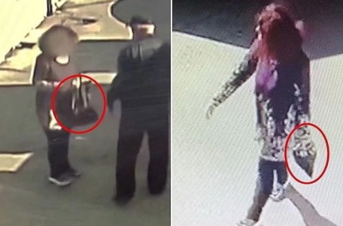 Bazarın ortasında doğduğu uşağı polietilen torbada küçəyə tulladı - VİDEO