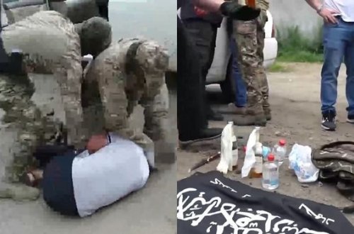 İŞİD terrorçusunun saxlanılması ilə bağlı xüsusi əməliyyatın görüntüləri - VİDEO