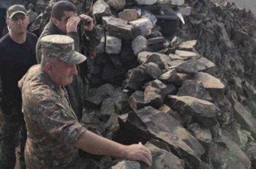 Erməni separatçılarının “lideri” Murova qalxdı - Fotolar