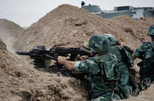 Müdafiə Nazirliyi məlumat yaydı: Ermənilər Tərtər və Füzuli rayonlarını atəşə tutub