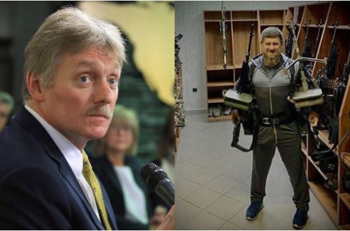 Kadırovun pulemyotlarla paylaşdığı fotoya Kremldən şərh gəldi